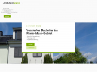 architekt-glanz.de Webseite Vorschau