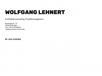 architekt-lehnert.de Webseite Vorschau