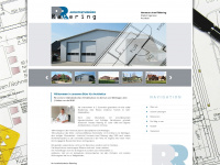 architekt-ratering.de Webseite Vorschau