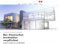 architekt-vierthaler.at Webseite Vorschau