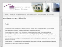 architektur-johann-schneider.de Webseite Vorschau