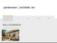 architektur-pardemann.de Webseite Vorschau