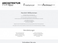 architekturportal.ch Webseite Vorschau