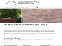 archiv-elkb.de Webseite Vorschau