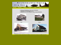 archsax.ch Webseite Vorschau