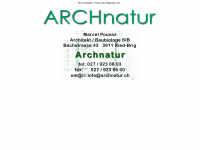 archnatur.ch