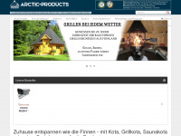 arctic-products.de Webseite Vorschau
