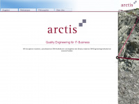 arctis.at Webseite Vorschau