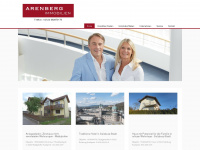 arenberg-immobilien.at Webseite Vorschau