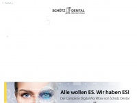 schuetz-dental.de Webseite Vorschau