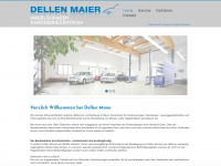 dellen-maier.com Webseite Vorschau