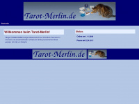 tarot-merlin.de Webseite Vorschau
