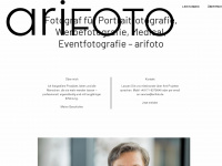 arifoto.de Webseite Vorschau