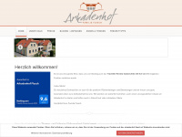 arkadenhof-flasch.at Webseite Vorschau