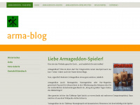 arma-blog.de Webseite Vorschau