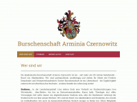 arminia.at Webseite Vorschau