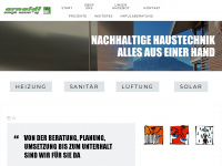 arnaldi.ch Webseite Vorschau