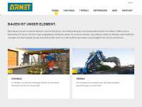 arnetbau.ch Webseite Vorschau