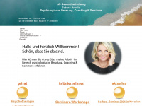 arnold-psychotherapie-lauf.de Webseite Vorschau