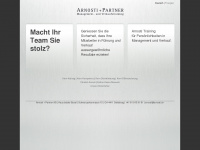 arnosti.ch Webseite Vorschau