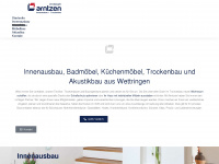 arntzen-innenausbau.de Webseite Vorschau