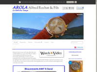 arola-alfred-rochat.ch Webseite Vorschau