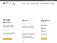 arosio.ch Webseite Vorschau