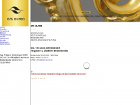 ars-aurea.at Webseite Vorschau