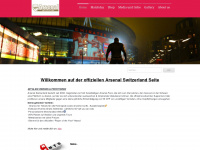 arsenalfc.ch Webseite Vorschau