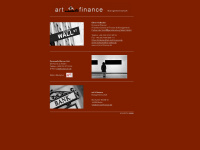 art-and-finance.de Webseite Vorschau