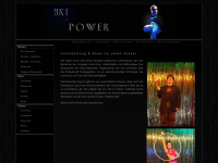 art-and-power.de Webseite Vorschau