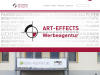 art-effects.de Webseite Vorschau