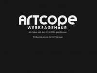artcope.de Webseite Vorschau