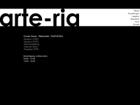 arte-ria.ch Webseite Vorschau