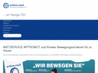 arthromed.ch Webseite Vorschau