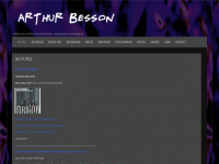arthurbesson.ch Webseite Vorschau