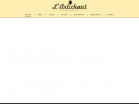 artichaut-restaurant.ch Webseite Vorschau