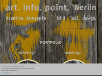 artinfopoint.de Webseite Vorschau