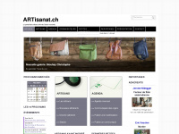 artisanat.ch Webseite Vorschau