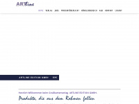 artline-edition.de Webseite Vorschau