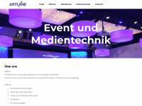artline.ch Webseite Vorschau