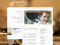 artofrhythm.ch Webseite Vorschau