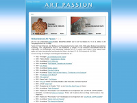 artpassion.ch Webseite Vorschau