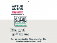 arturanton.de Webseite Vorschau