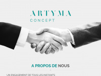 artyma.ch Webseite Vorschau
