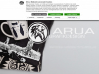 arua-grafikdesign.de Webseite Vorschau