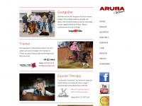 arura.ch Webseite Vorschau