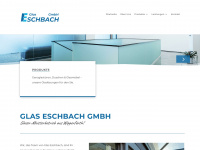 glas-eschbach.de Webseite Vorschau