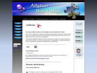 allgaeuer-webdesign.de Webseite Vorschau