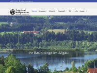 baubiologie-allgaeu.de Webseite Vorschau